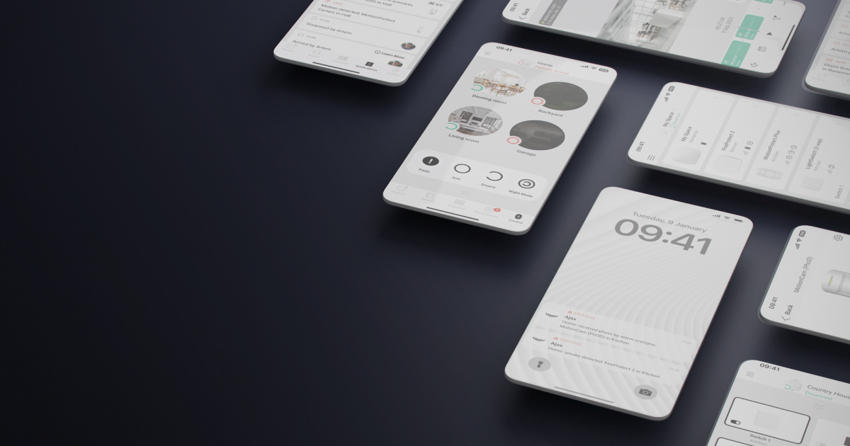 Ajax Security System app for users | All features in one app