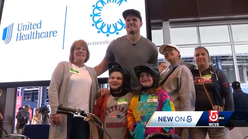 Patriots’ Hunter Henry gives away 50 bikes to foster kids - Communities for Peop