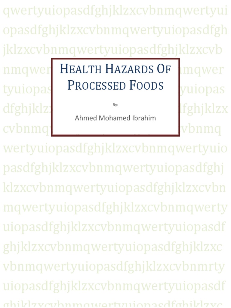 Processed Food