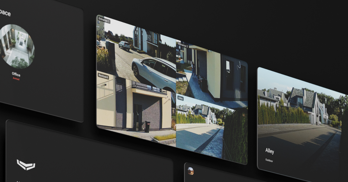 Ajax TV – viewing CCTV cameras on Android TV